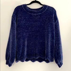 Super soft navy sweater